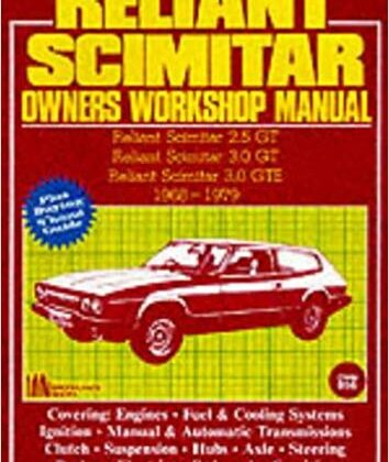 Reliant Scimitar Owner's Workshop Manual