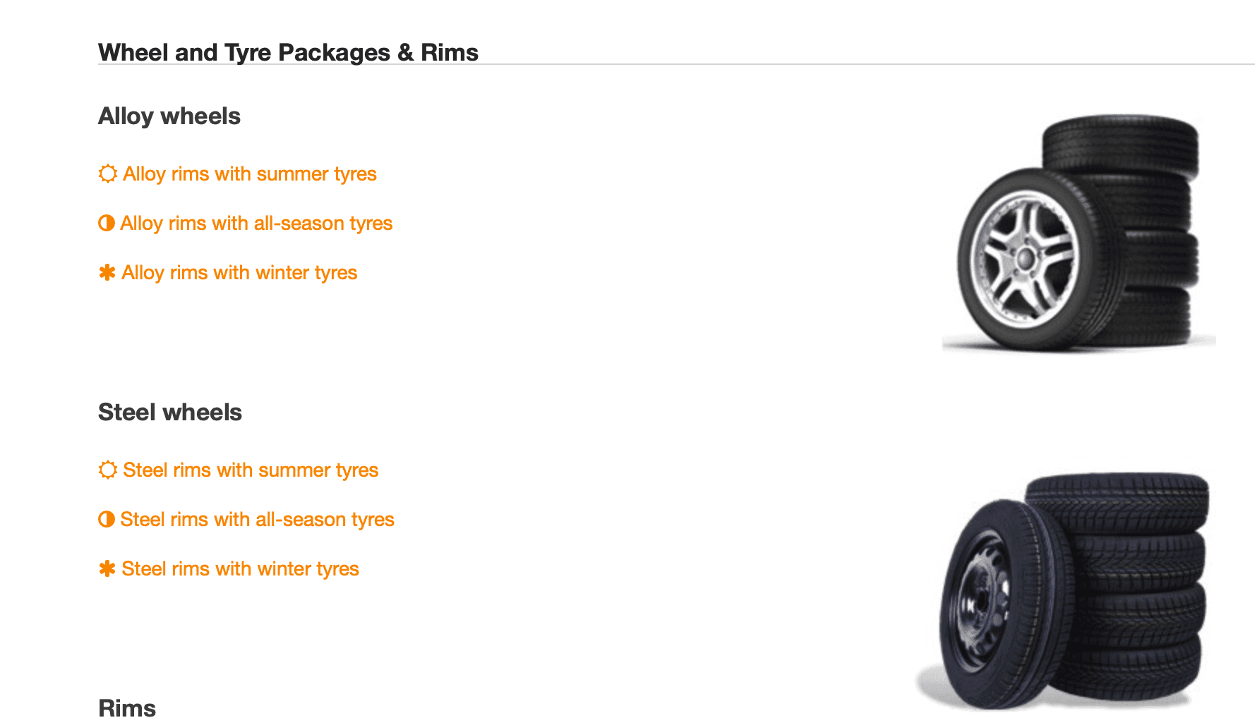 123spare parts Vintage tyres