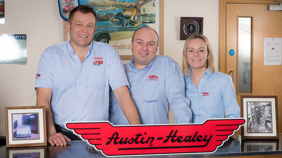 managers A H Spares Ltd - Austin Healey and Sprite Specialists