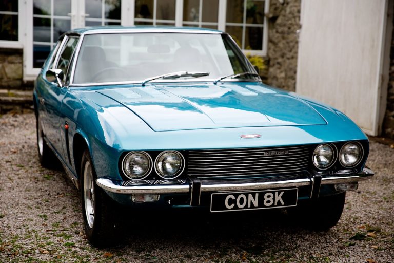 This is Led Zeppelin's John Bonham's Jensen Interceptor MK III after a thousand hours of nut and bolt restoration done in…