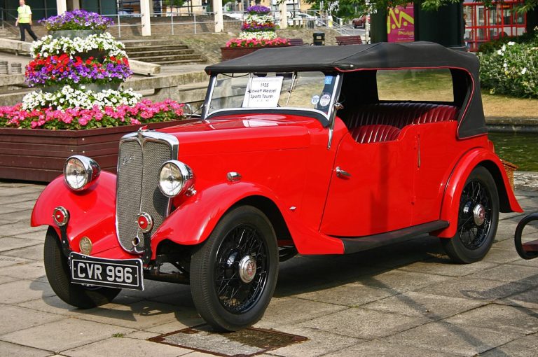 Jowett Weasel, a sports tourer version of the "Long 7hp" from 1935