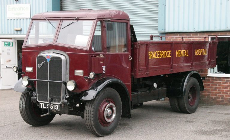 1934 AEC Monarch lorry in Bracebridge Mental Hospital livery at Lincolnshire Road Transport Museum Open Day and Rally in…