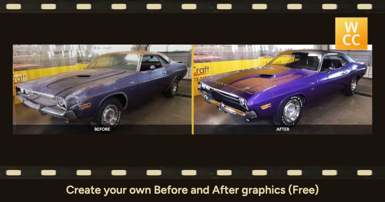 Car restoration then and now